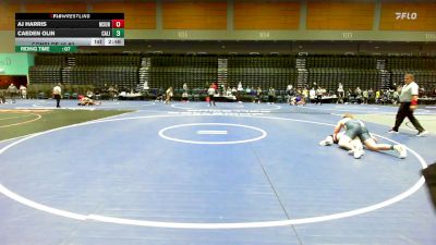 285 lbs Consi Of 16 #2 - AJ Harris, Montana-Northern vs Caeden Olin, California Baptist