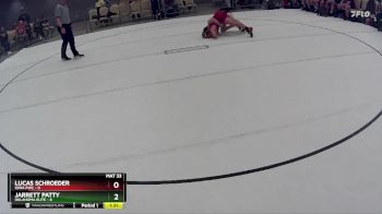 123 lbs Round 1 (8 Team) - Lucas Schroeder, Iowa PWC vs Jarrett Patty, Oklahoma Elite