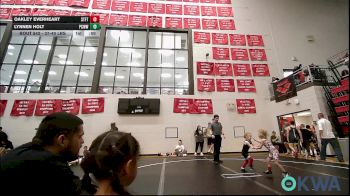 37-40 lbs Consolation - Oakley Everheart, Standfast vs Lynnen Holt, Ponca City Wildcat Wrestling