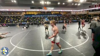 190 lbs Cons. Round 3 - Logan Biggs, New Lenox (Lincoln-Way West) vs Blar Har, Brown Deer/Messmer/Shorewood