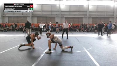 120 lbs Round 2 (6 Team) - Caden Riley, Dayton Bandits vs Jackson Niederkohr, CP Wrestling