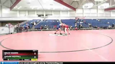 285 lbs 1st Place Match - Bruce Wagers, OH vs Eathan Westfall, MI
