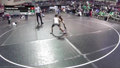 62 lbs Quarterfinal - Graham Hansen, Syracuse Mat Club vs Bryce Peyton, The Best Wrestler