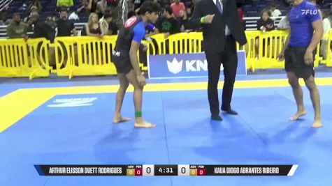 Kaua Diogo Abrantes Ribeiro vs Arthur Elisson Duett Rodrigues 2025 Pan IBJJF Jiu-Jitsu No-Gi Championship