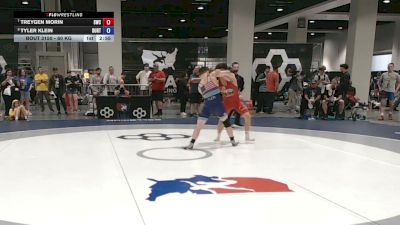 60 kg Cons. Quarters - Treygen Morin, Suples Wrestling Club vs Tyler Klein, Dubuque RTC