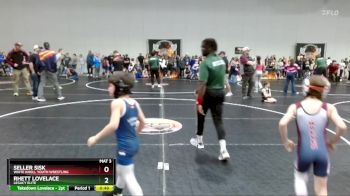 67 lbs Round 3 - Rhett Lovelace, Legacy Elite vs Seller Sisk, White Knoll Youth Wrestling
