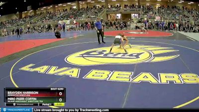 71 lbs Cons. Round 3 - Miro Parr-Coffin, Inland Northwest Wrestling Tra vs Brayden Harrison, Hermiston Wrestling