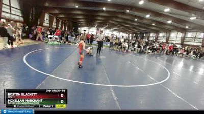 58 lbs Champ. Round 2 - McKellan Marchant, Payson Lions Wrestling Club vs Boston Blackett, JWC