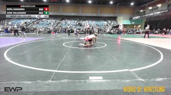 115 lbs Consi Of 32 #2 - Ezra Sanabria, Warriors Of Christ vs Jose Valasquez, Wasco Wrestling