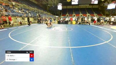 175 lbs Cons-semis - Brody Kelly, IL vs Cody Savage, VT