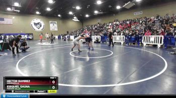 195 lbs Cons. Round 5 - Esequiel Gauna, Pioneer Valley vs Hector Ramirez, Farmersville