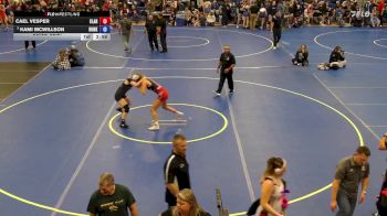 132 lbs Cons. Semi - Kami McWillson, Dunkirk vs Cael Vesper, Clarence