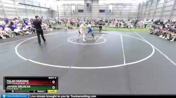 106 lbs 2nd Wrestleback (8 Team) - Talan Parsons, Team Michigan Blue vs Jayden Grijalva, Kansas Blue