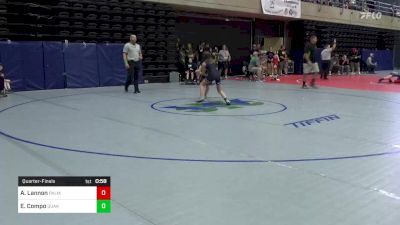 84 lbs Quarterfinal - Alivia Lannon, Palmyra, NY vs Eva Compo, Quakertown, PA