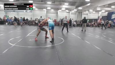 157 lbs Round 6 (10 Team) - Jason Acevedo, Grindstone WC vs Matthew Kaiser, CTWHALE Green