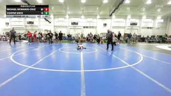 45 lbs Round Of 16 - Michael McManus-Cruz, WV vs Cooper Dietz, VA