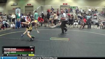 56 lbs Cons. Round 3 - Reggie Askew, CCWC vs Bayden Evans, Junior Panther Wrestling Club