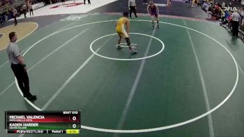 Cons. Round 3 - Kaden Harder, Grand Island vs Michael Valencia, Papillion-La Vista