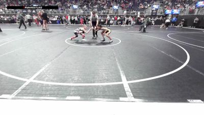 85-91.6 lbs Quarterfinal - Aubree Thompson, King Select vs Gracelynn Lucas, Lucas Wrestling Club