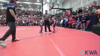 52 lbs Consolation - Benji West, Perry Wrestling Academy vs Xander Cermak, Perry Wrestling Academy