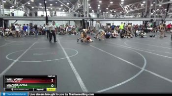 106 lbs Round 3 (6 Team) - Lazarus Joyce, Scorpions vs Will Yordy, Gettysburg