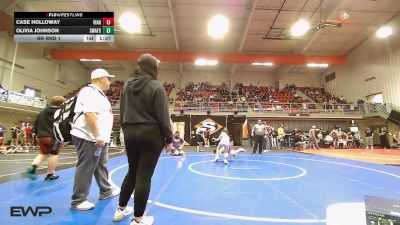 105-111 lbs Rr Rnd 1 - Case Holloway, Vian Wrestling Club vs Olivia Johnson, Spartan Wrestling Fort Smith
