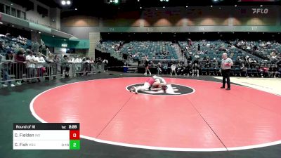 165 lbs Round Of 16 - Clay Fielden, Indiana vs Caleb Fish, Michigan State