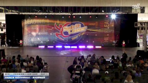 Dance Savannah - Barbees [2025 Mini - Premier - Hip Hop Day 1] 2025 Spirit Cheer Dance Grand Nationals & Cheer Nationals