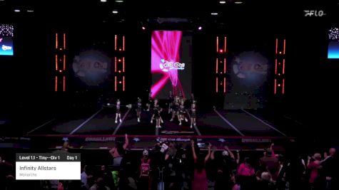 Infinity Allstars - Monarchs [2023 Level 1.1 - Tiny--Div 1 Day 1] 2023 The All Out Nationals