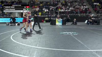 131 lbs Champ. Round 1 - Cera Philson, Wisconsin Stevens Point vs Shelby Kemp, William Jewell College