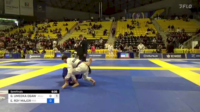 GUSTAVO UMEOKA OGAWA vs ETHAN ROY MAJOR 2023 World Jiu-Jitsu IBJJF ...