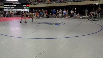 103 lbs Quarterfinal - Peyton Schneck, Emmaus vs Cadence Guy, Oneonta