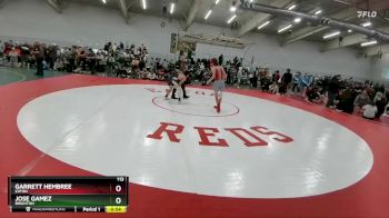 113 lbs Cons. Round 2 - Garrett Hembree, Eaton vs Jose Gamez, Brighton