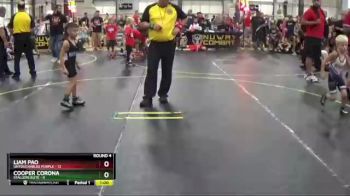 44 lbs Round 4 (6 Team) - Liam Pao, Untouchables Purple vs Cooper Corona, Stallers Elite