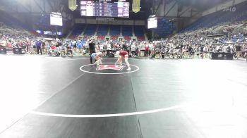 122 lbs Rnd Of 64 - Kyla Johnson, Indiana vs Colbi Eckhart, Idaho