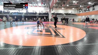 120 lbs Cons. Semi - Liam Walbourn, Unaffiliated vs Roco Johnston, Titan Wrestling Institute