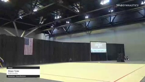 Sloan Tyler - Hoop, MJM Studios - 2021 USA Gymnastics Championships