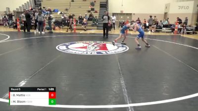 75 lbs Round 5 - Bentley Mattie, West Salem Bangor vs Max Bloom, Victory School Of Wrestling