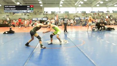 106 lbs Rr Rnd 2 - Alex Krauss, Knights RTC/Wrestling Club - HSB vs Daniel Brady, MetroWest United Young Bucks - HSB