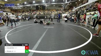 49 lbs Semifinal - John Carpenter, Best Trained Wrestling vs Jose Rosas Jr., OKC Saints Wrestling