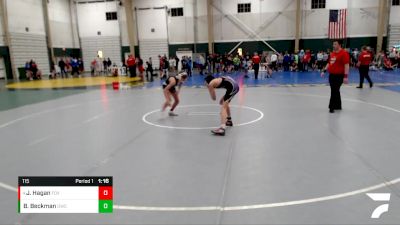 115 lbs Round 1 - Jhet Hagan, FoxFit vs Brody Beckman, Oakley Wrestling Club