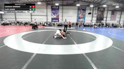 132 lbs Round Of 128 - Dawson Brimmer, OH vs Alex Javier, MA
