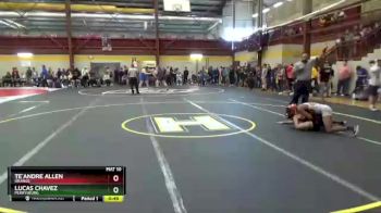 126 lbs Cons. Round 2 - Te`Andre Allen, Orange vs Lucas Chavez, Perrysburg