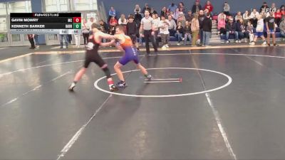 117-118 B Round 1 - Gavin Mowry, McCook vs Kenneth Barker, Barr