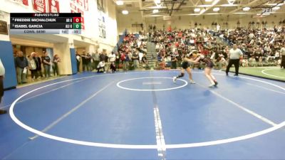 Girls 115 lbs Cons. Semi - Freddie Michalchuk, Riordan Girls vs Isabel Garcia, Alisal Girls