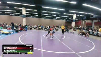 89-99 lbs Round 3 - Eleanor Adams, Best Trained Wrestling vs Austin Wood, Apex Grappling Academy