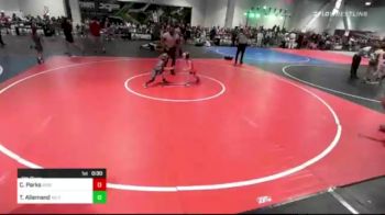 46 lbs 5th Place - Carter Parks, Brighton WC vs Trenten Allemand, No Escape Wr Ac