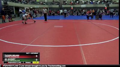 85 lbs Round 1 - Tucker Brumm, Immortal Athletics WC vs Bo Rooney, Outlaw Wrestling Club