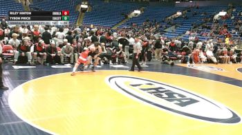 120 lbs Finals (8 Team) - Tyson Price, Coal City vs Riley Hinton, Vandalia