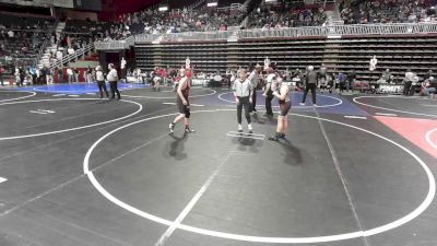 122 lbs 3rd Place - Cash Treffer, Scottsbluff WC vs Jackson Escobedo, Sidney WC